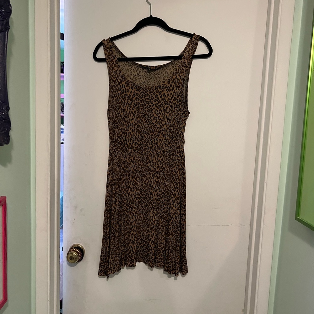 Betsey Johnson vintage leopard dress🐆